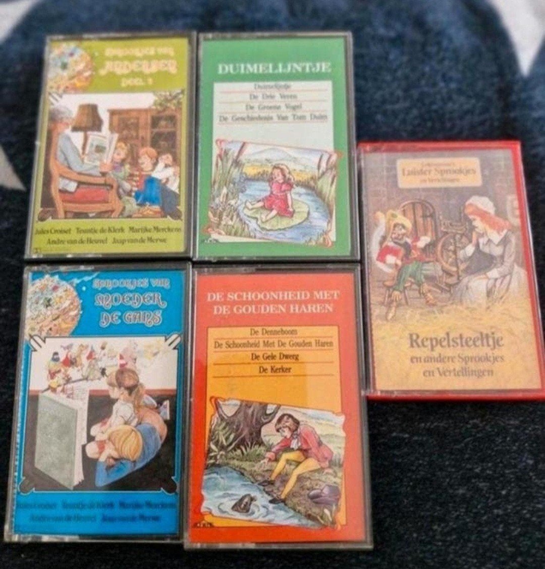 Cassettebandjes Sprookjes, Cd's en Dvd's, Cassettebandjes, Ophalen of Verzenden, Zo goed als nieuw, 2 t/m 25 bandjes