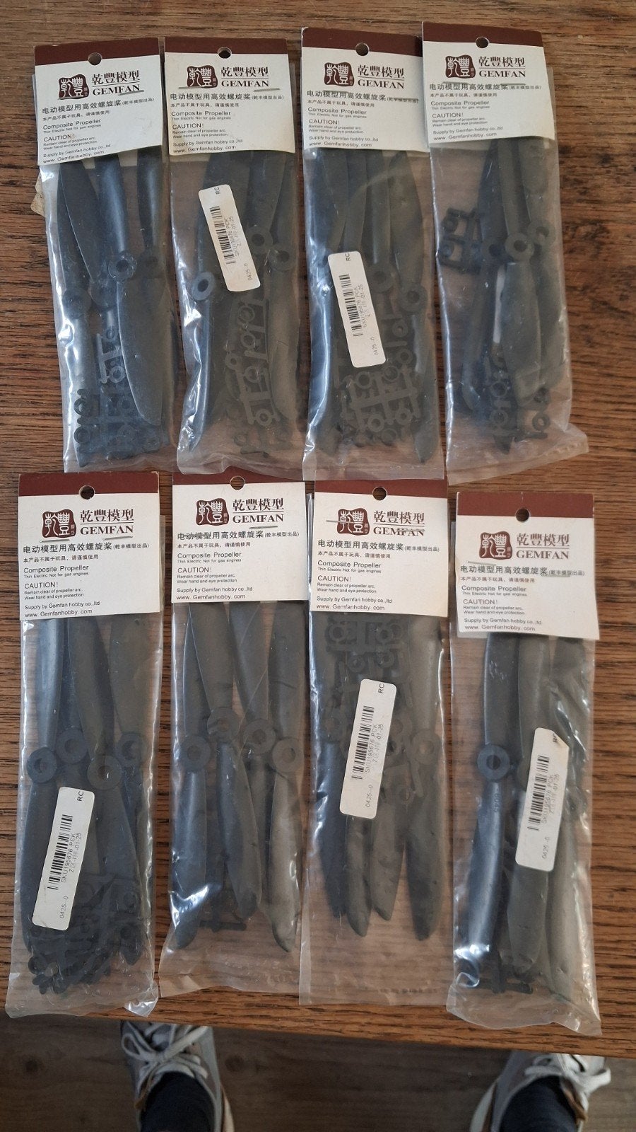 8 sets (32st) Gemfan 6045 Composite propellers. FPV 6 inch, Ophalen of Verzenden
