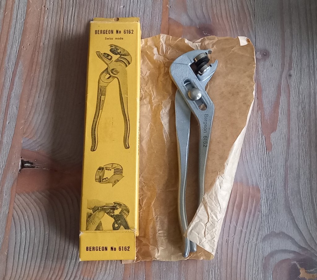 Vintage Bergeon no: 6162 kasttang, Verzenden, Nieuw, Overige typen