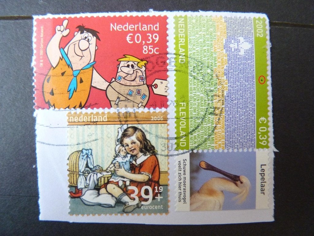 Plaatfout 2076 ,gestempeld., Ophalen of Verzenden, Na 1940, Gestempeld