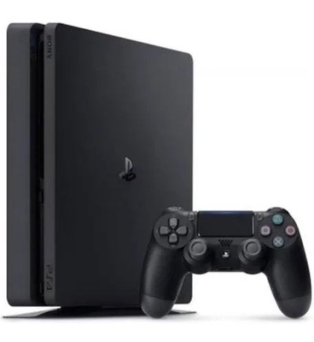 Playstation 4 Zwart 1TB met 1 controller en kabels, Gebruikt, Ophalen of Verzenden, 1 TB, Met 1 controller