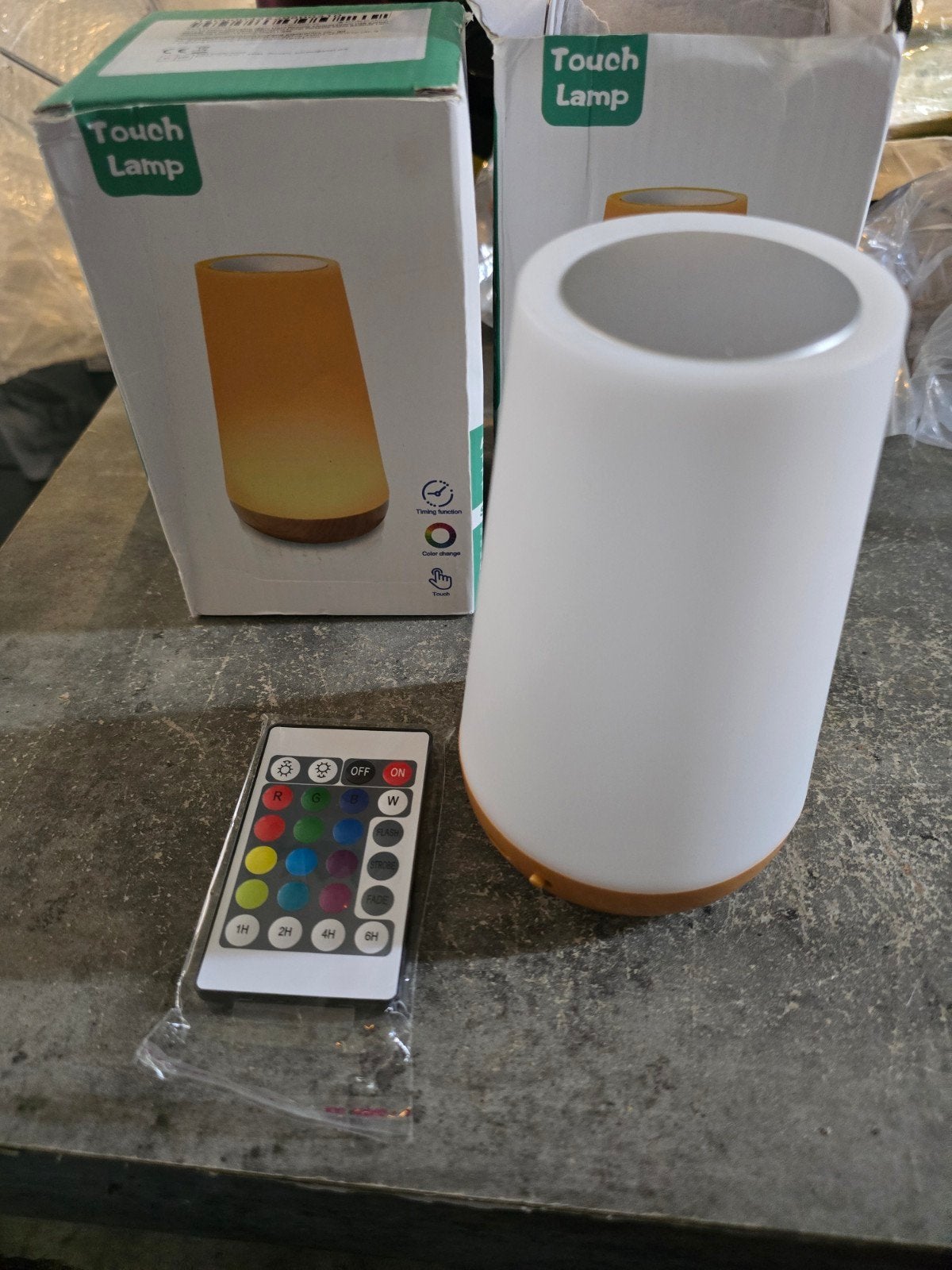 12x Nieuwe Touch Lamp met Afstandsbediening, Ophalen of Verzenden, Nieuw, Sfeerlamp, LED verlichting