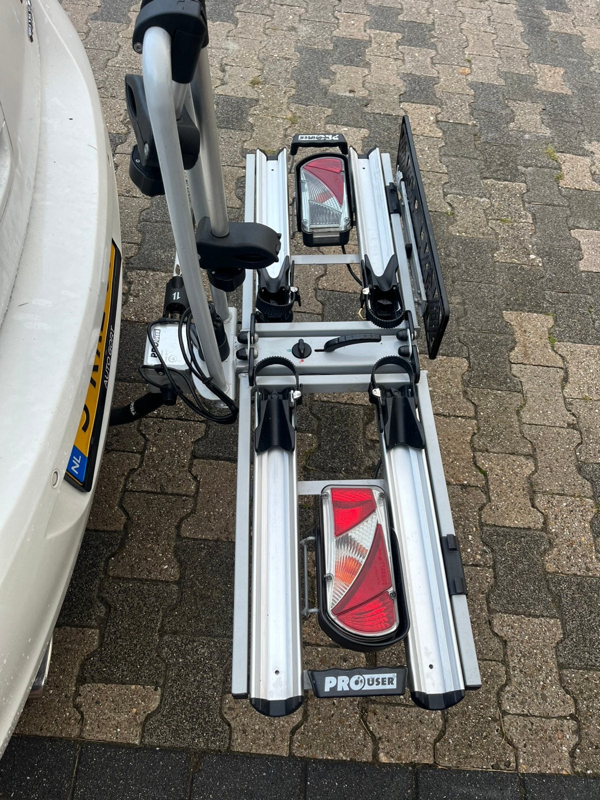 Pro user diamant met tas, Ophalen, Zo goed als nieuw, Trekhaakdrager