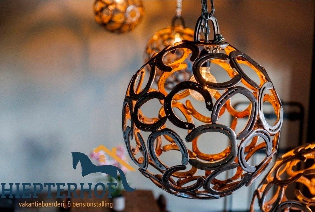 hanglamp. vloerlamp paard pony stal boerderij lamp, Ophalen of Verzenden, Nieuw, Metaal, E27 (groot)