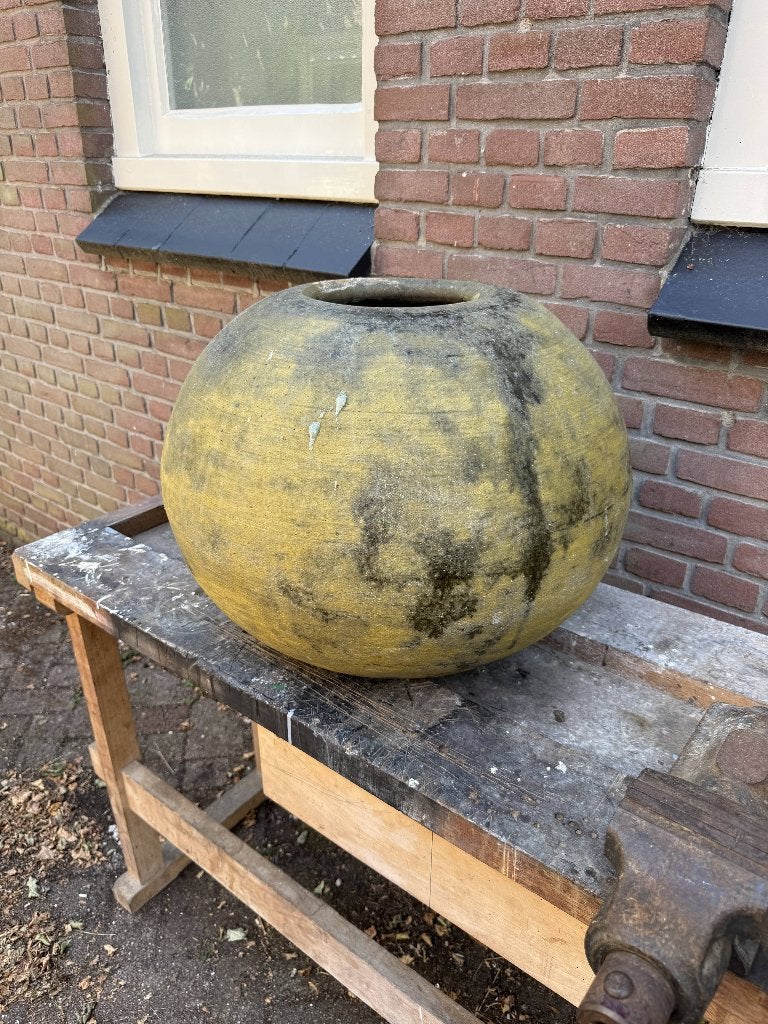 Bloem of sierpot, Ophalen, Gebruikt, 40 cm of meer, Rond