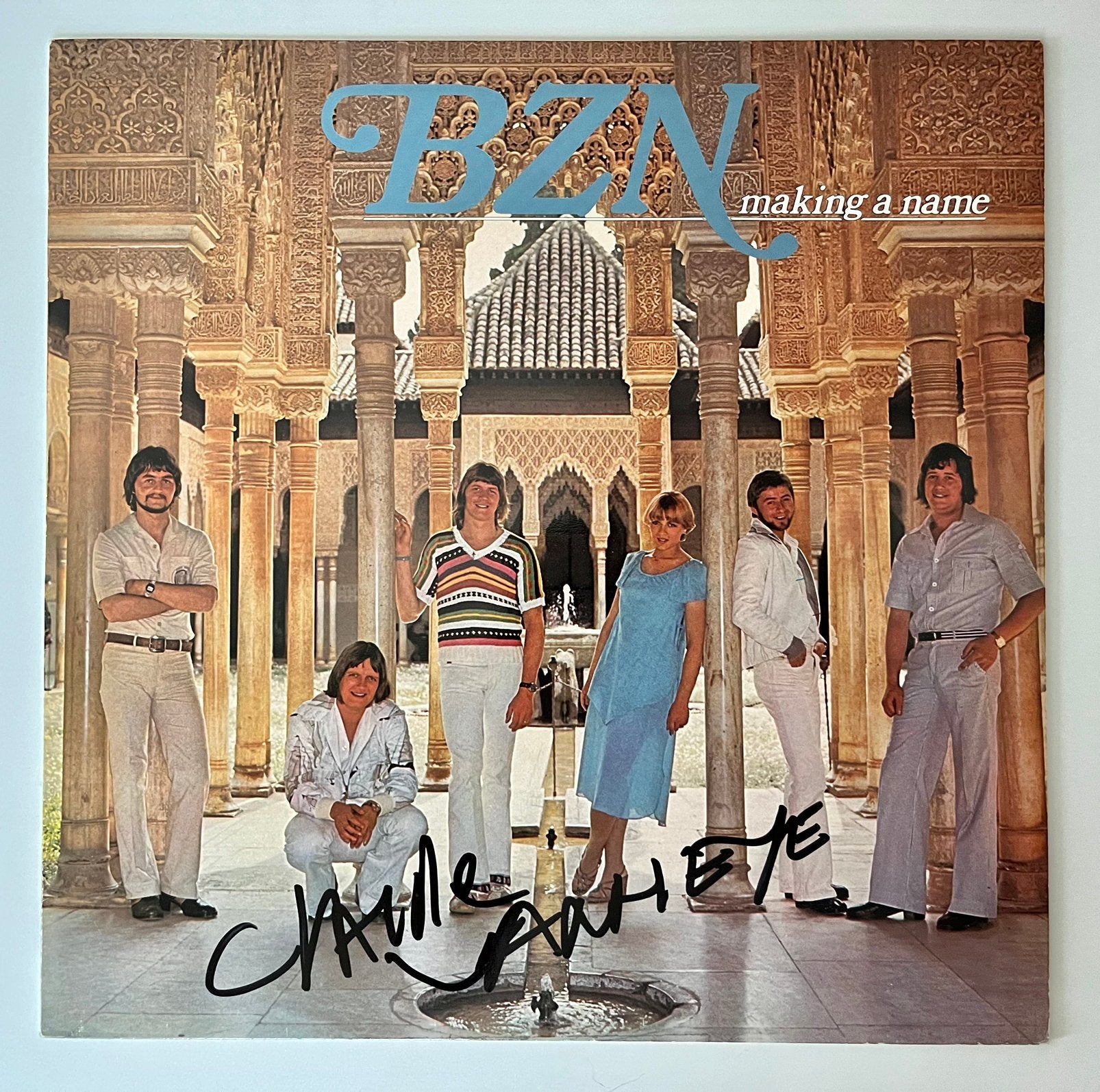 BZN LP GESIGNEERD!!! “Making a name”, Verzamelen, Ophalen of Verzenden, Zo goed als nieuw, Gesigneerd