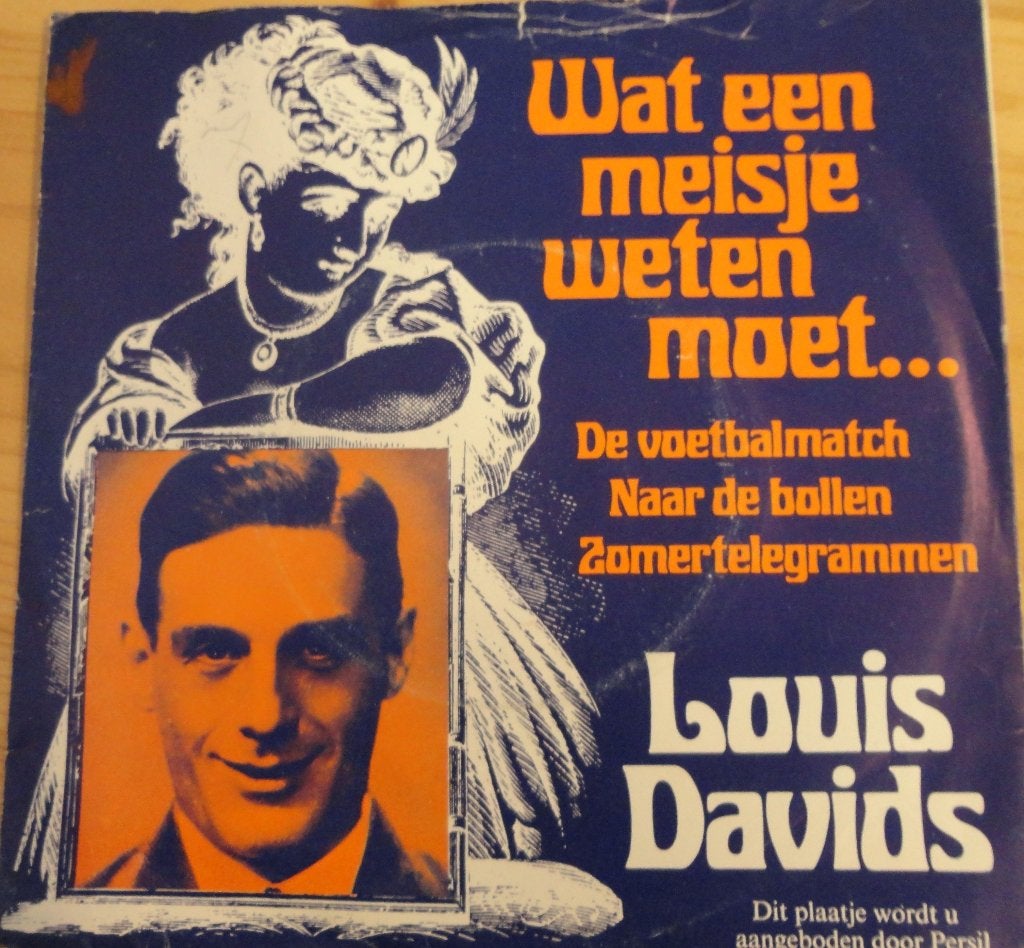 Louis Davids > Wat een meisje weten moet, Ophalen of Verzenden, Gebruikt, 7 inch, Nederlandstalig