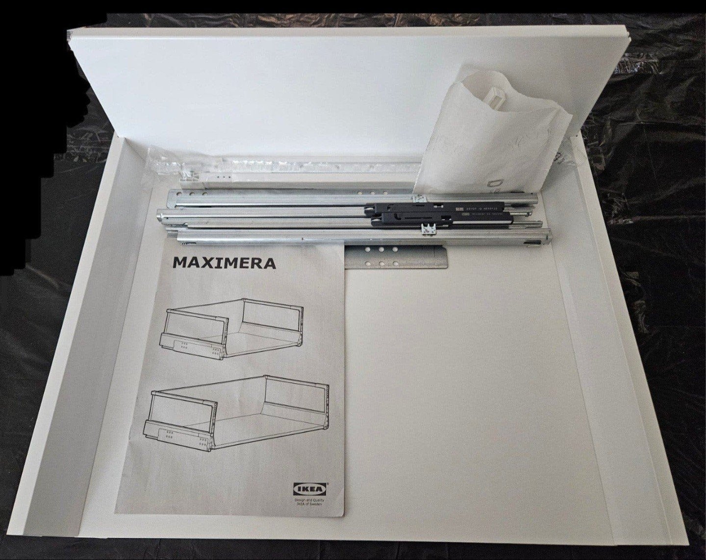 IKEA MAXIMERA Lade Hoog, afm: 60x45, Huis en Inrichting, Ophalen, Zo goed als nieuw