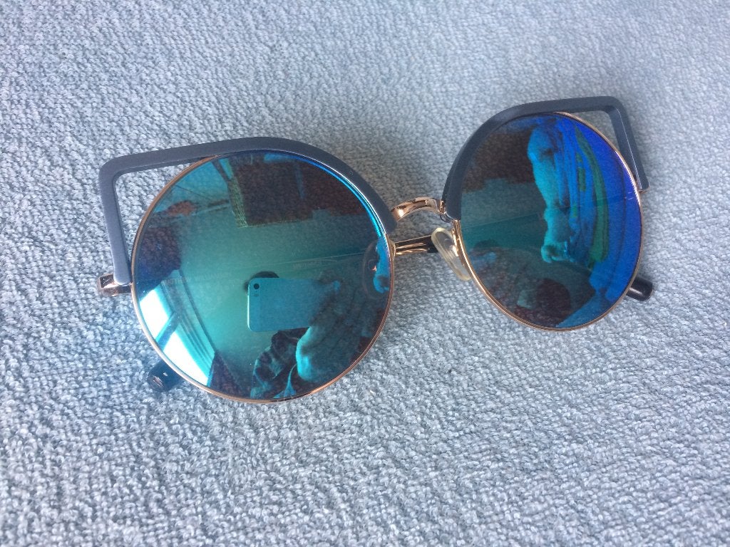 Zonnebril van Matthew Williamson, "Cat Eye", Overige merken, Zonnebril, Zwart, Ophalen of Verzenden