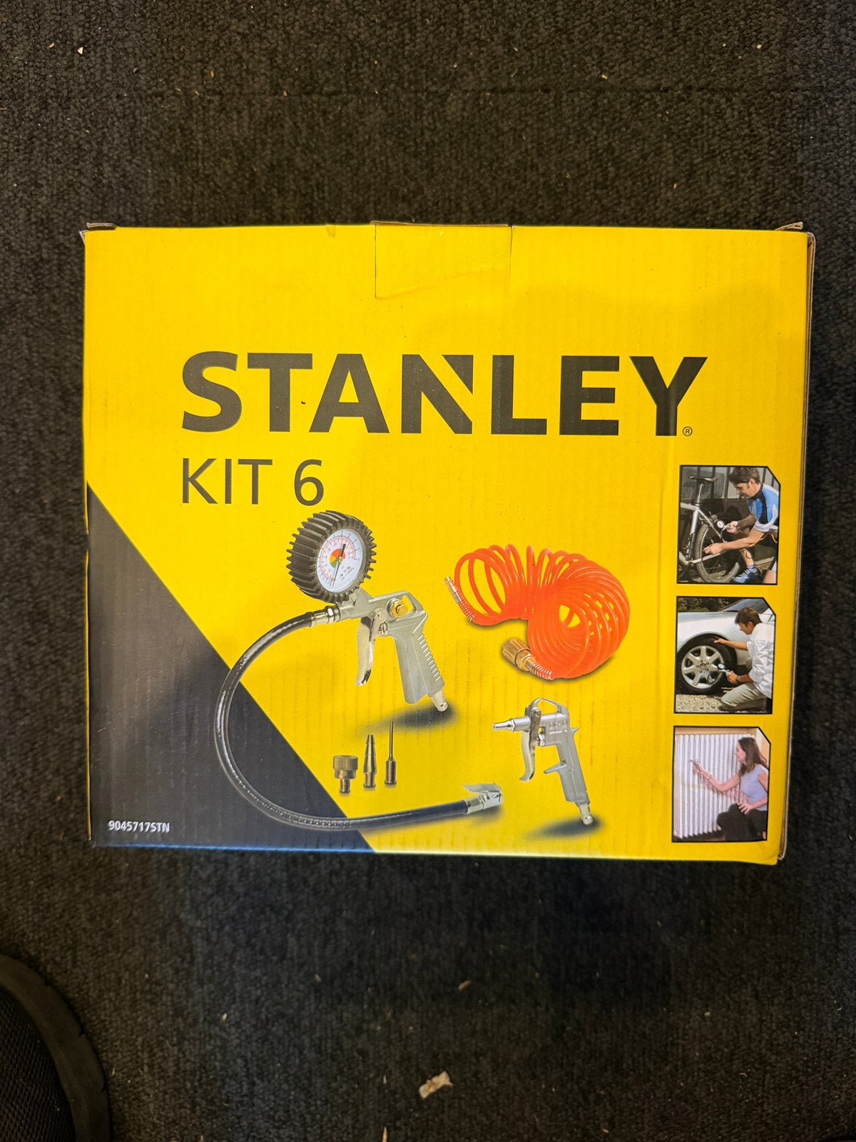 Stanley Kit 6 Compressor Accessoires Set, Ophalen of Verzenden, Nieuw