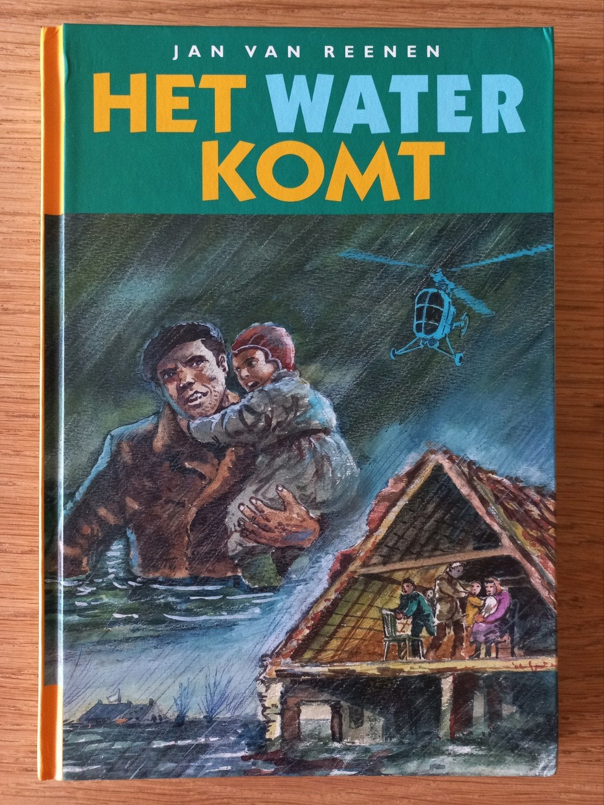 Het water komt, Jan v Reenen, chr Watersnoodramp waargebeurd, Ophalen of Verzenden, Gelezen
