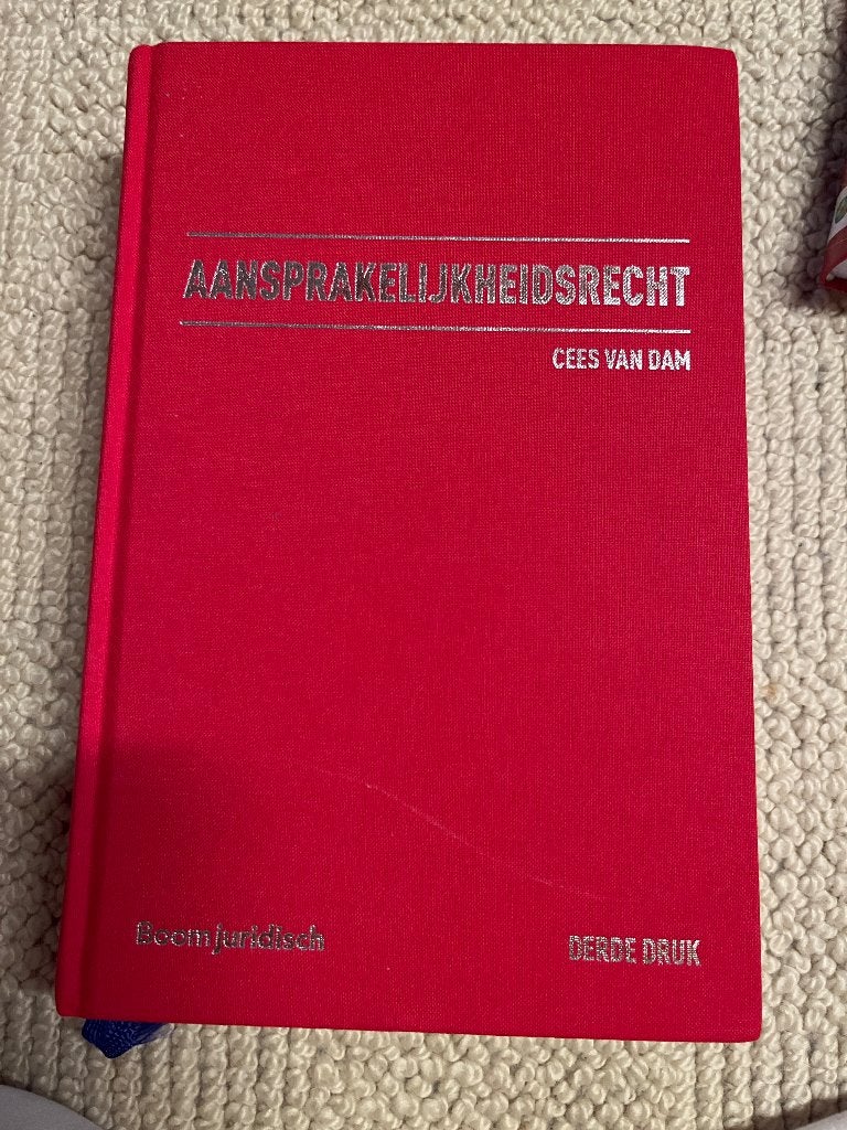 Aansprakelijkheidsrecht van Dam 3e druk 2020, Nieuw, Ophalen of Verzenden, WO, Cees van dam