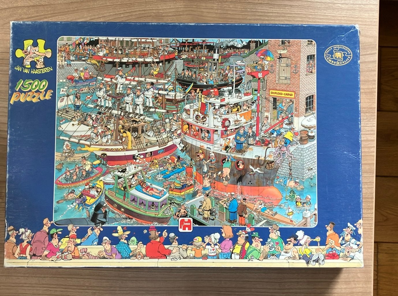 Jan van Haasteren: de haven 1500 stukjes, Ophalen of Verzenden, Gebruikt