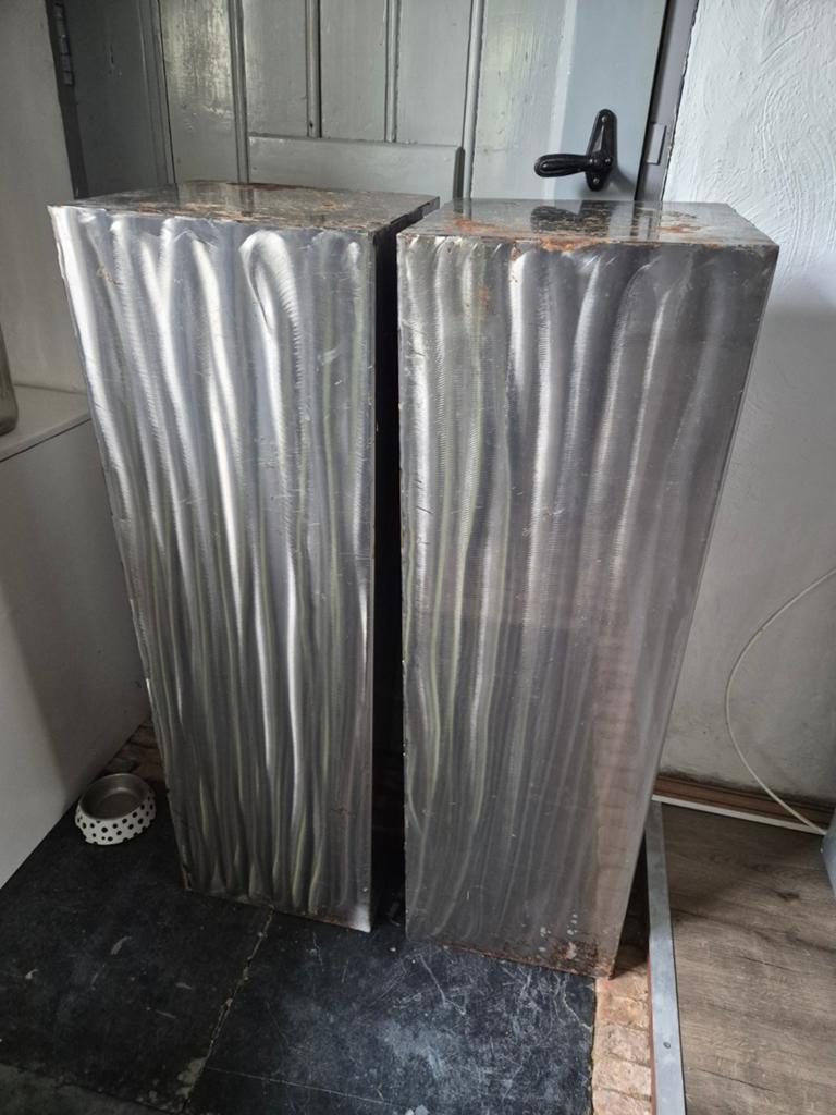 Exclusieve Design Zuilen van IJzer/Staal - Vintage, Ophalen, Vintage, Gebruikt, Metaal
