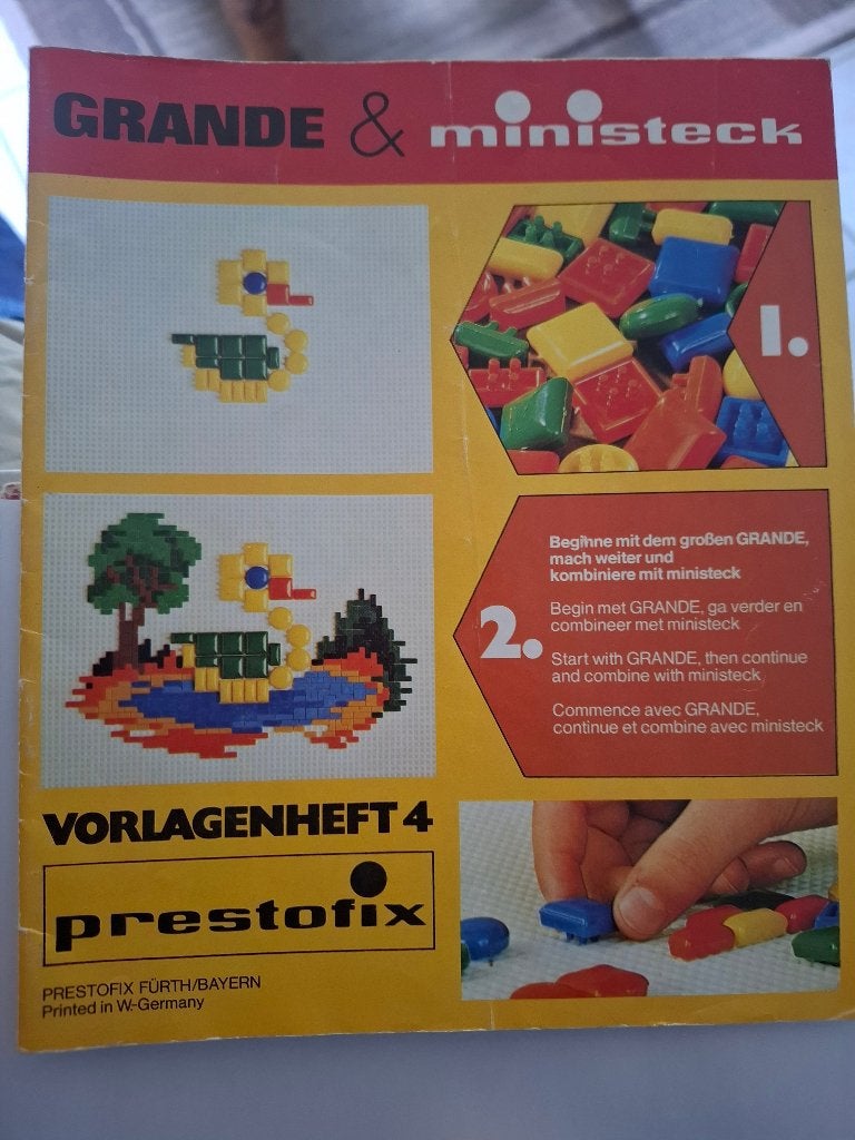 Ministeck vorlagenheft 4 - grande & ministeck, Hobby en Vrije tijd, Ophalen of Verzenden, Gebruikt, Losse ministeck of Strip