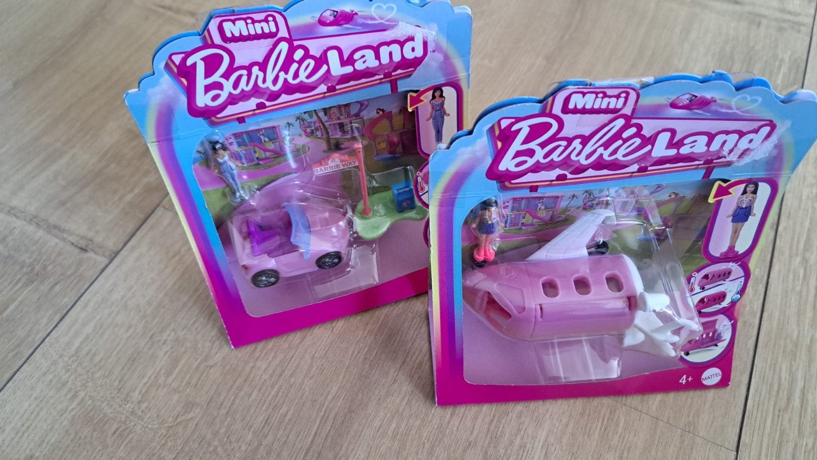 Nieuwe Mini Barbie Land speelsets: auto en vliegtuig, Ophalen of Verzenden, Nieuw, Meisje