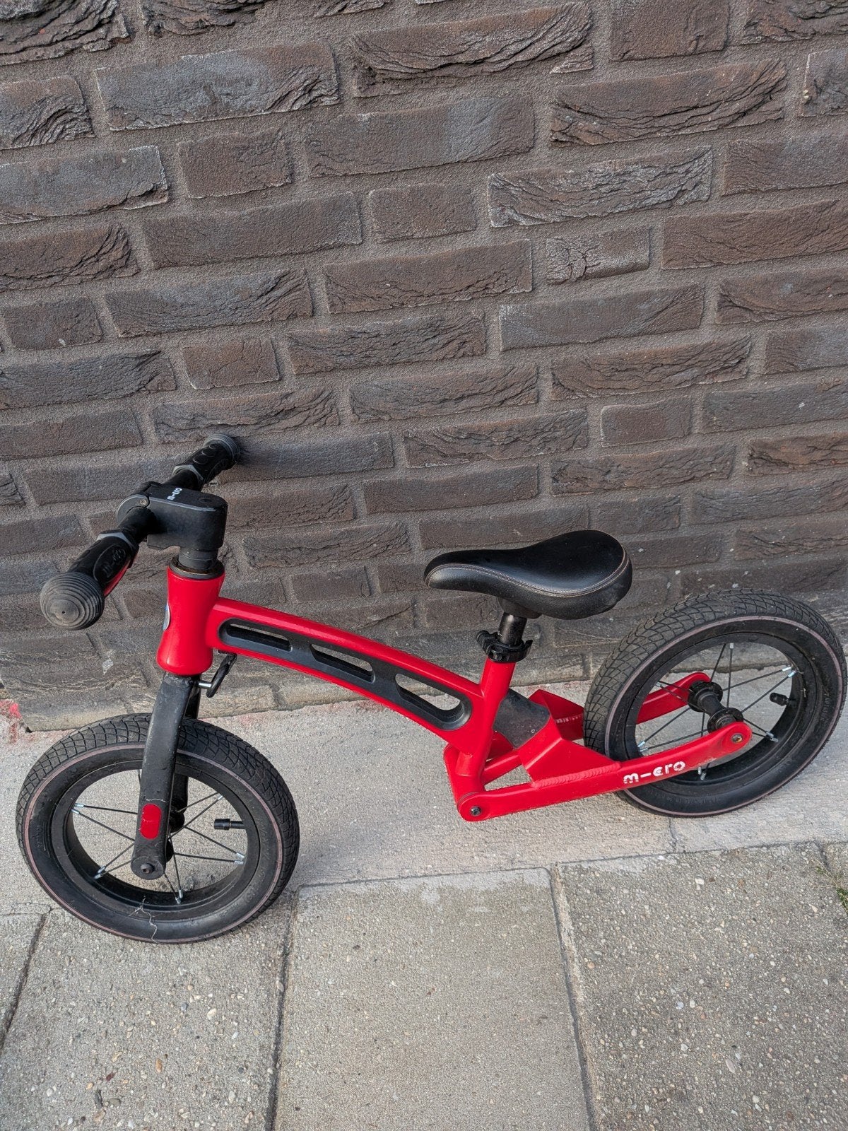 Micro Step Loopfiets - Rood, Kinderen en Baby's, Ophalen, Gebruikt, Loopfiets