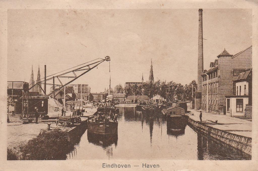 Eindhoven    Haven, Verzamelen, Ophalen of Verzenden, 1920 tot 1940, Gelopen, Noord-Brabant