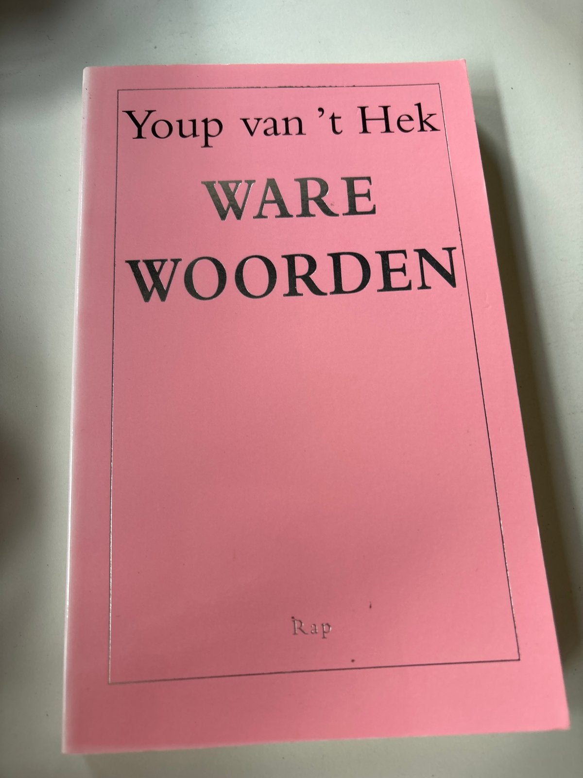 Youp van 't Hek - Ware Woorden (Boek), Ophalen of Verzenden, Gelezen, Anekdotes en Observaties