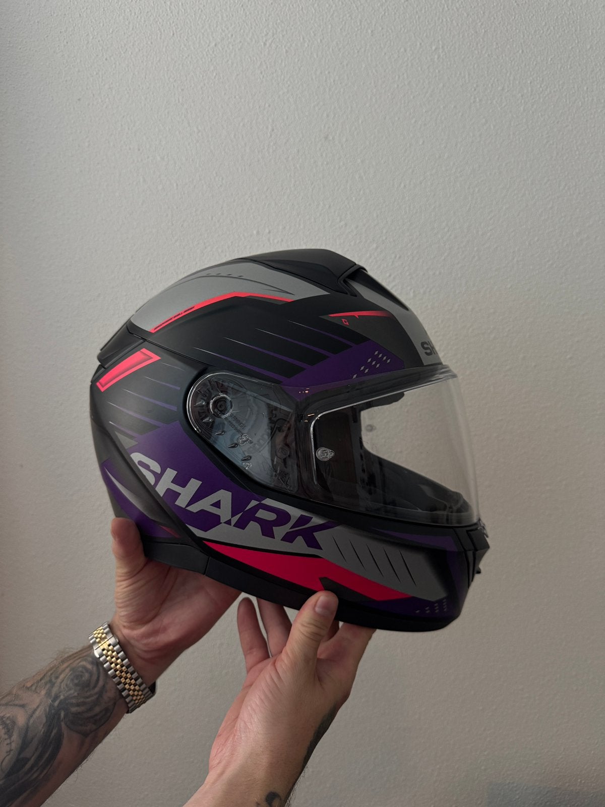 Motorhelm Shark, Ophalen of Verzenden, Tweedehands, Integraalhelm, Shark