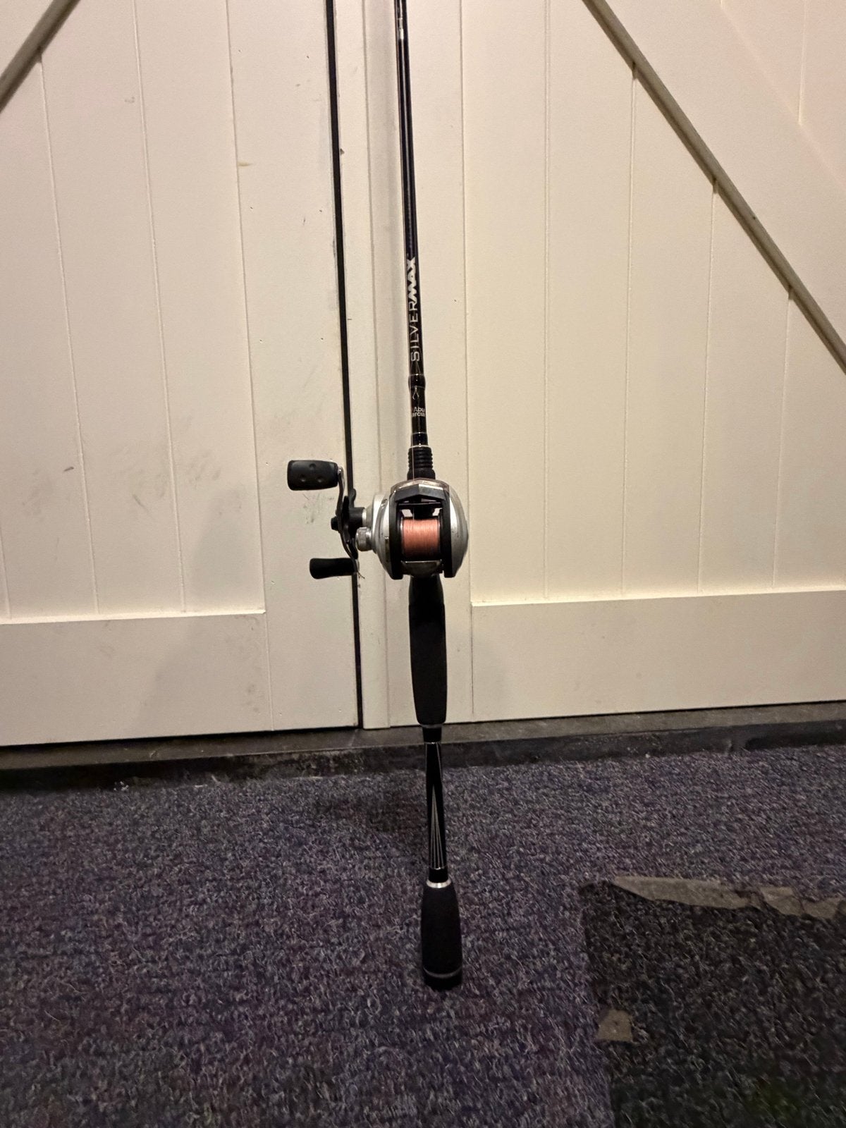Abu Garcia Silver Max Baitcaster Hengelset - 15/45g, Ophalen, Gebruikt, Complete hengel