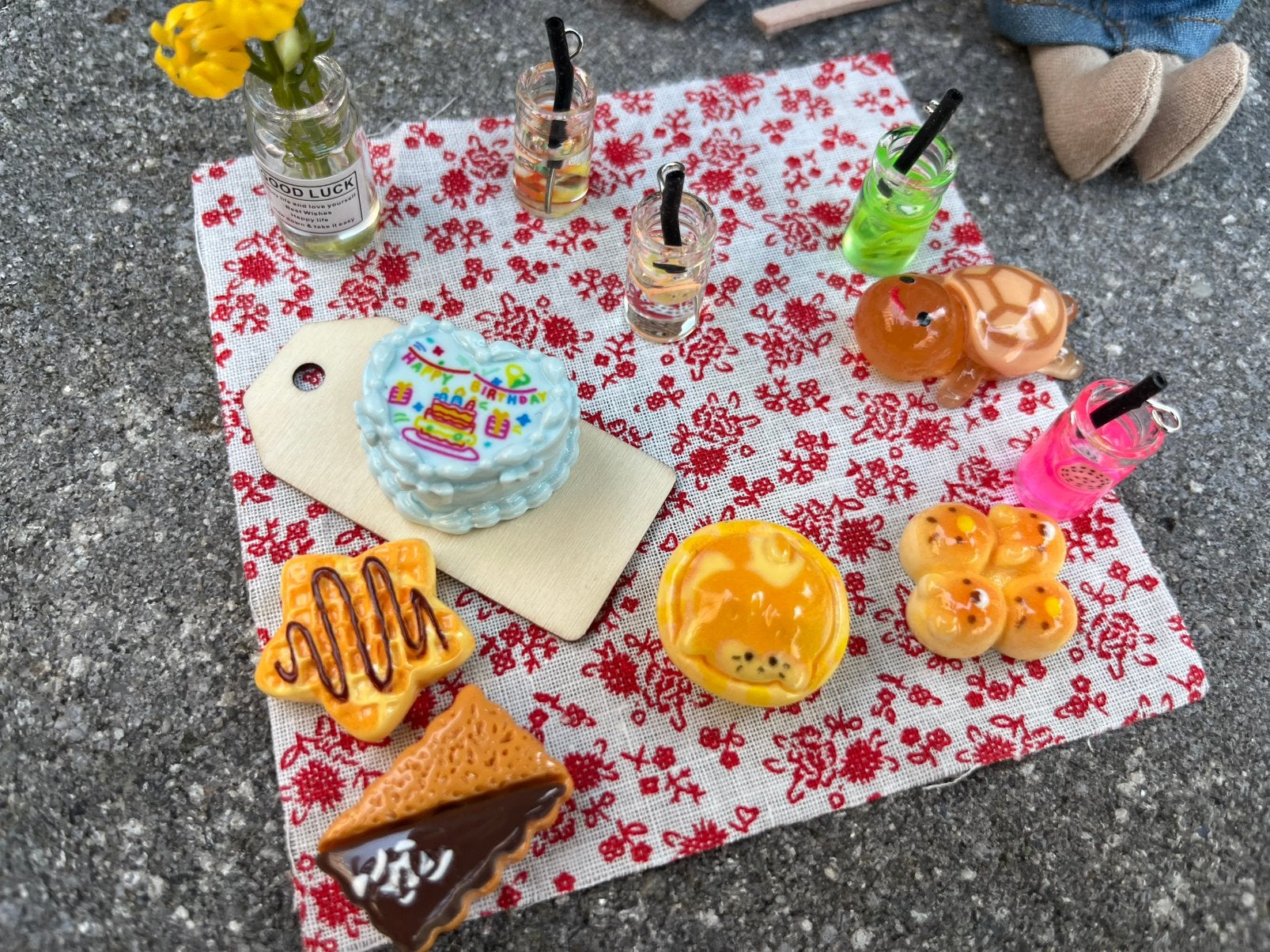 Picknick setje incl  verzenden poppenhuis/ maileg  muizen, Ophalen, Nieuw, Poppenhuis