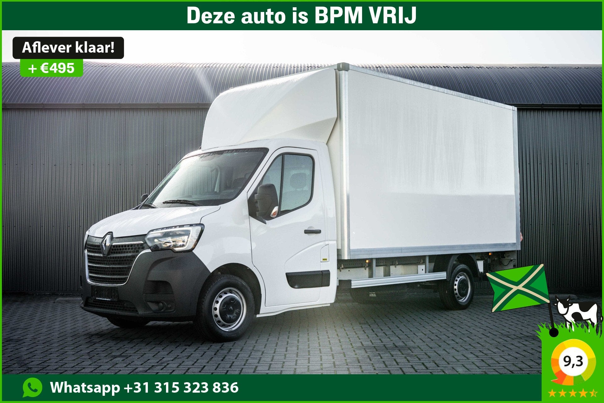 Renault Master 2.3dCi | Bakwagen met Laadklep | LED | Carpla, Auto's, 145 pk, Gebruikt, 4 cilinders, Renault