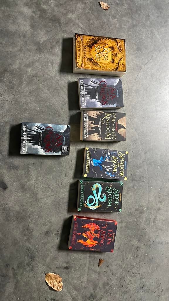 Leigh Bardugo Duologie and trilogie and king of scars, Boeken, Ophalen, Zo goed als nieuw