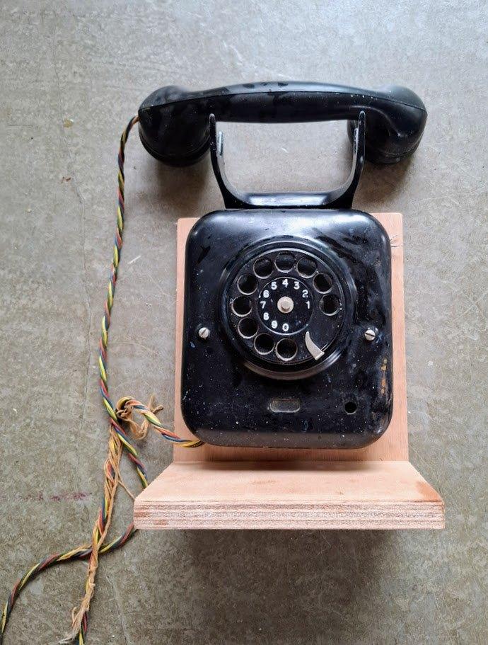 Vintage telefonie, Verzamelen, Ophalen, Gebruikt