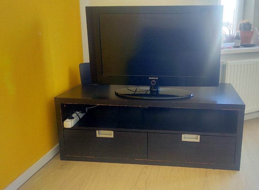 TV + TV table, Ophalen, Gebruikt
