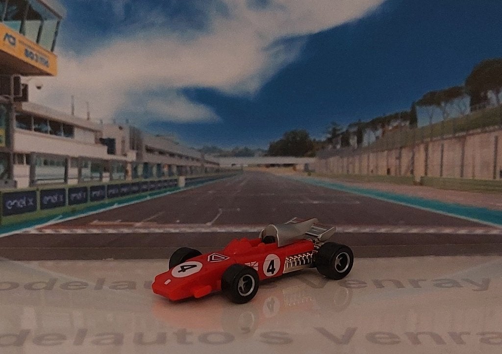 1:87 Ferrari 312B2 #4; Jacky Ickx 1971; Ferrero: # 651389, Ophalen of Verzenden, Gebruikt, Auto, Overige merken