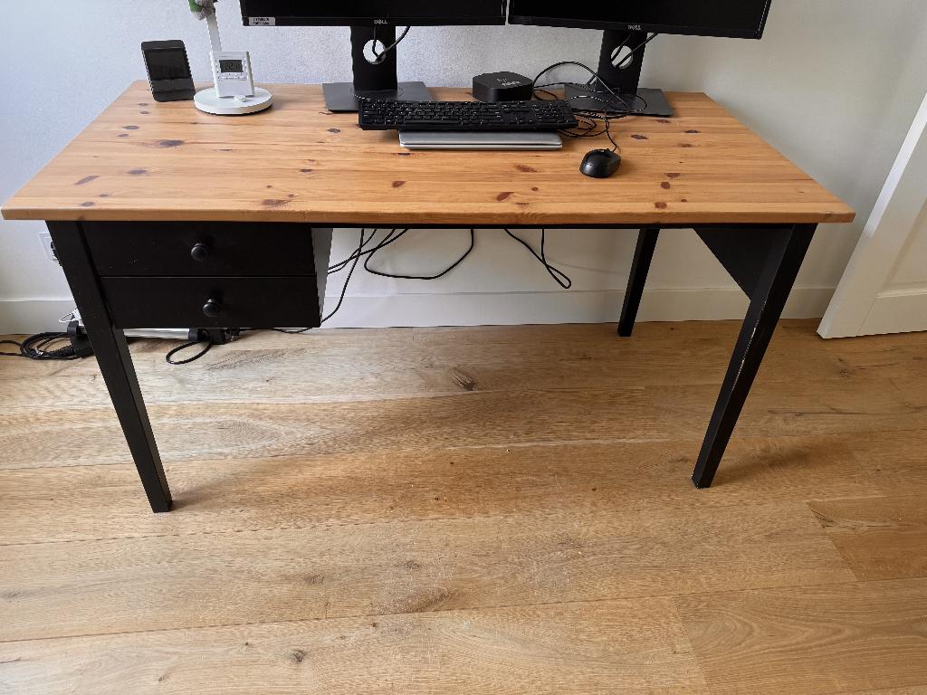 Ikea Arkelstorp Bureau 140x70x74, Ophalen, Gebruikt, 70 cm, IKEA