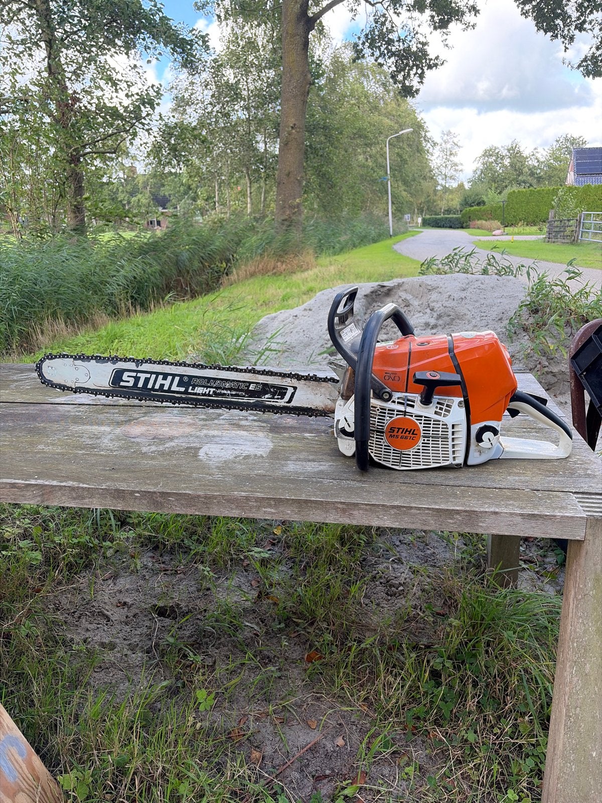 Stihl MS 661 C Kettingzaag - Bouwjaar 2019, Weinig Gebruikt, Ophalen of Verzenden, Zo goed als nieuw, Overige typen