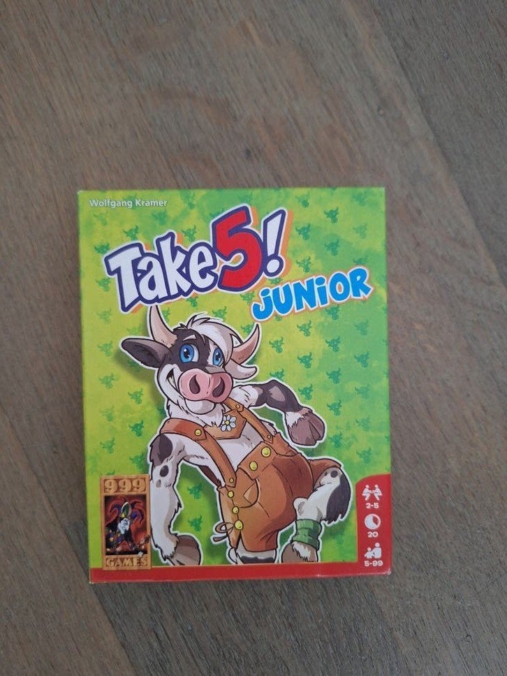 take 5 junior, Hobby en Vrije tijd, Gezelschapsspellen | Kaartspellen, Ophalen