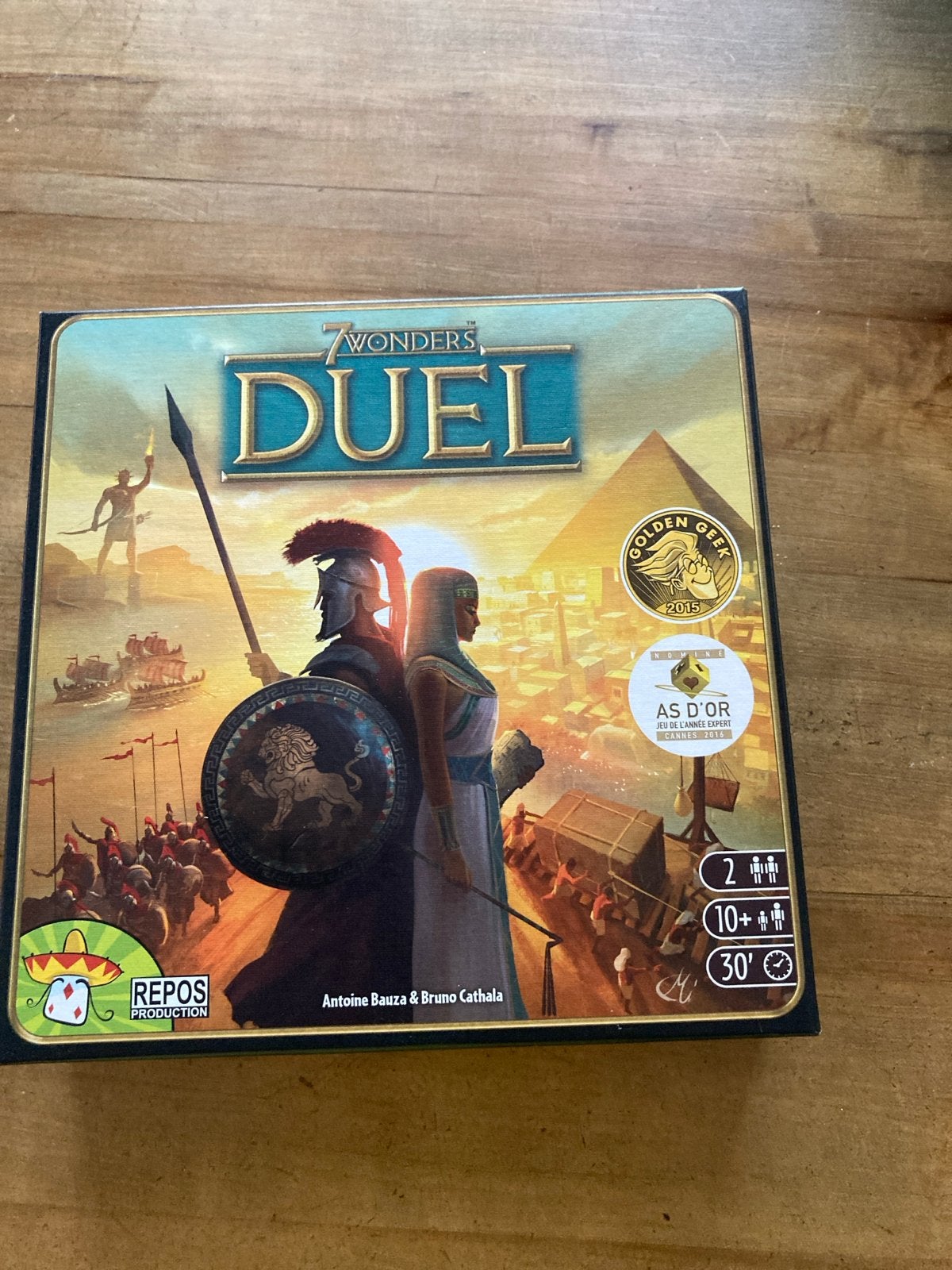 7 Wonders Duel Bordspel - Strategisch Kaartspel voor 2 Spele, Een of twee spelers, Ophalen, Nieuw
