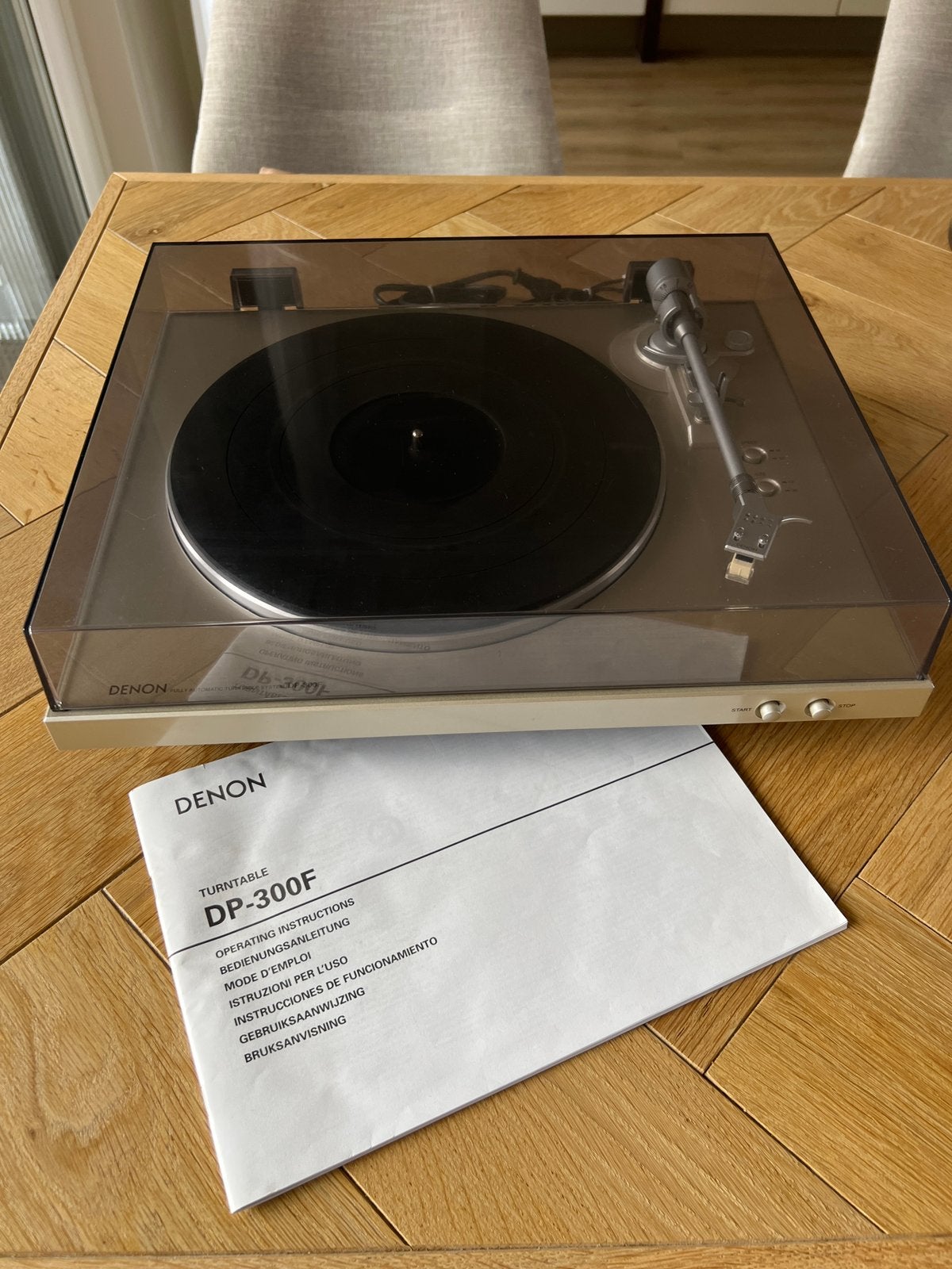 Denon DP-300F platenspeler - Vol automatisch | Zeer net!, Audio, Tv en Foto, Gebruikt, Automatisch, Platenspeler, Ophalen