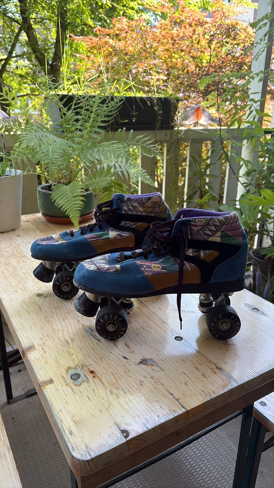 Vintage roller skates, Gebruikt, Heren, Inline skates 4 wielen, Ophalen