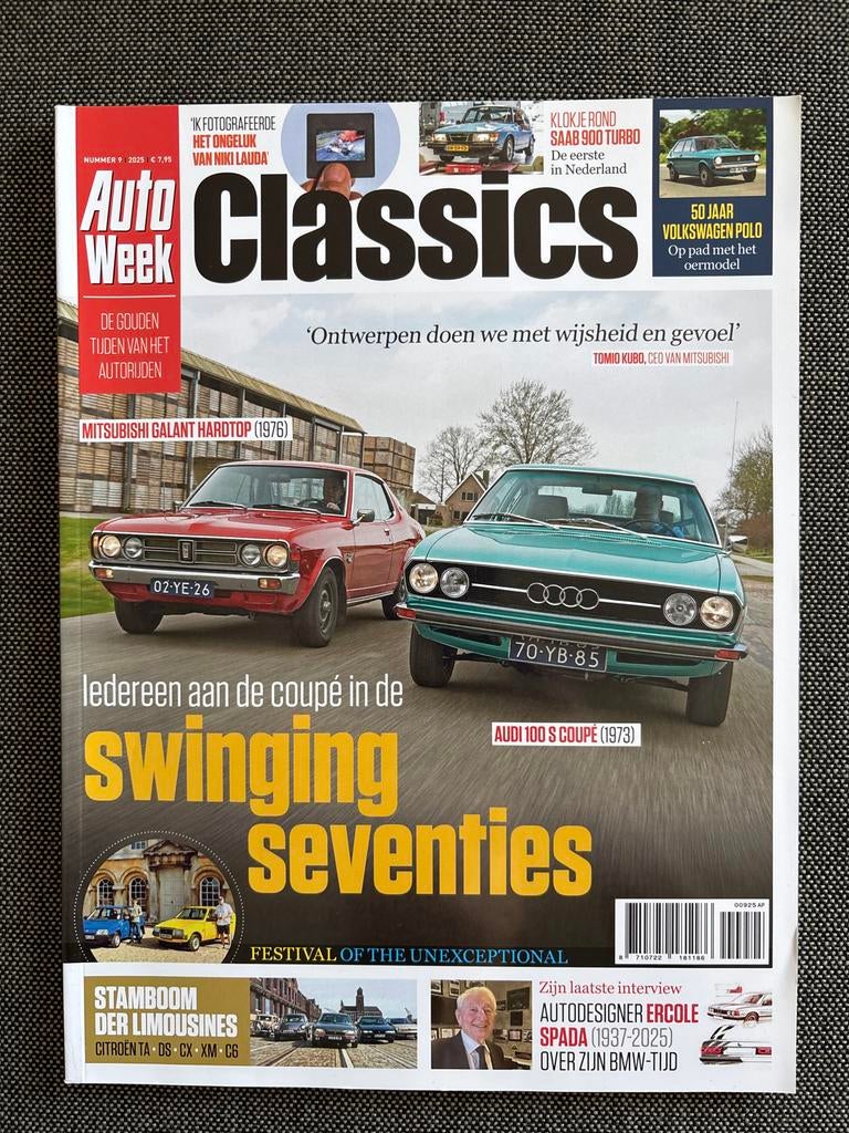 AutoWeek Classics nummer 9, 2025, Ophalen of Verzenden, Nieuw, Overige typen