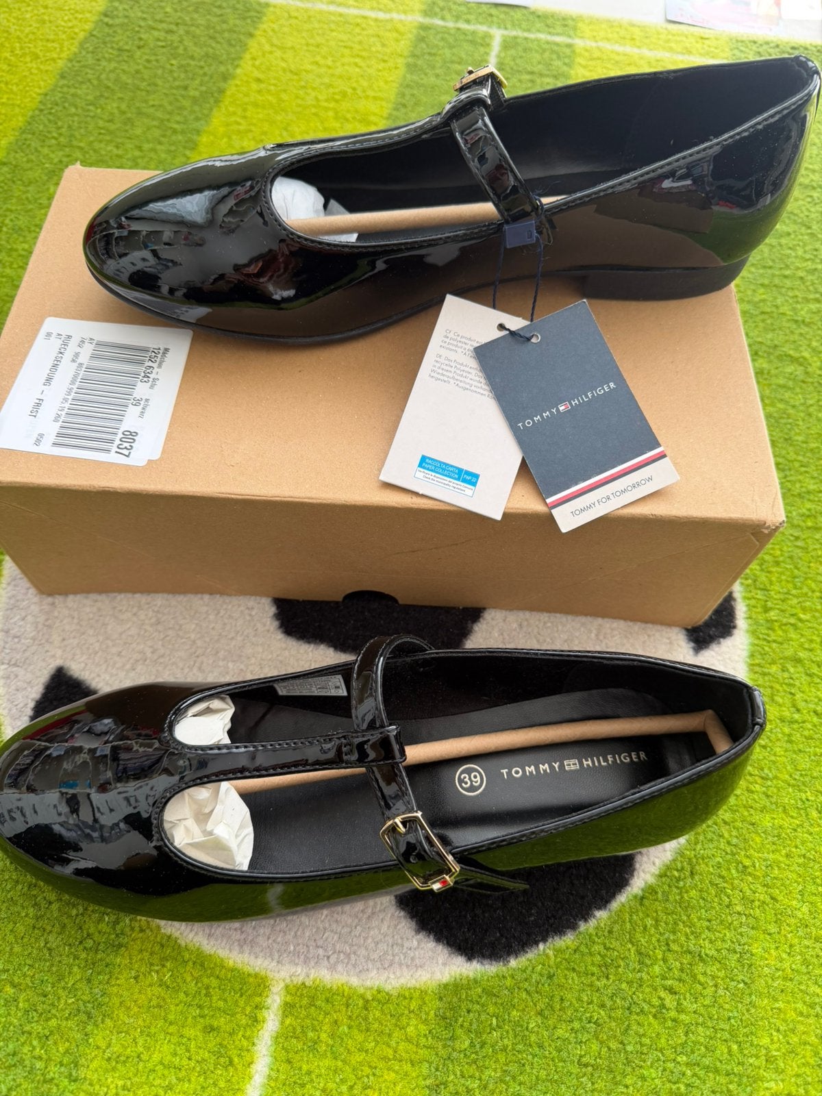 Tommy hilfiger dames ballerinas nieuw maat 39, Blauw, Nieuw, Ophalen of Verzenden, Sneakers of Gympen
