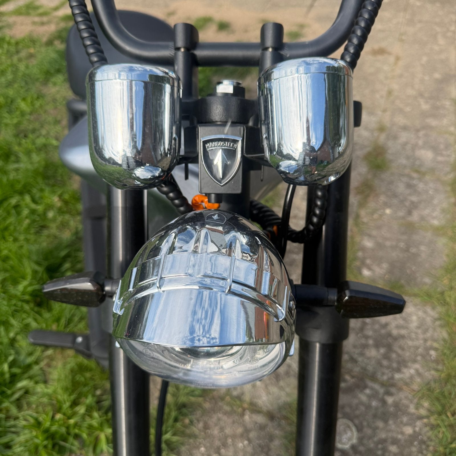 MANGOSTEEN ELEKTRISCHE CHOPPER – BJ 2026 €1000.-, Fietsen en Brommers, Ophalen, Maximaal 45 km/u, Elektrisch, Zo goed als nieuw