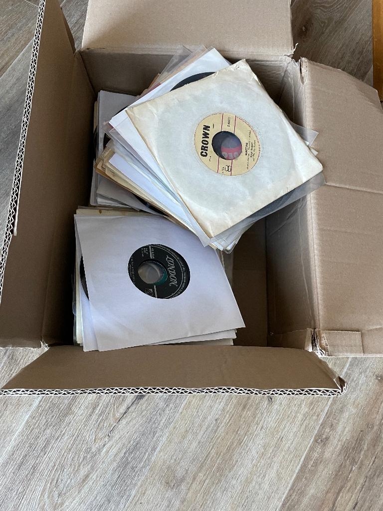 Partij 186 jukebox singles jaren 60, Gebruikt, 7 inch, Single, Ophalen of Verzenden