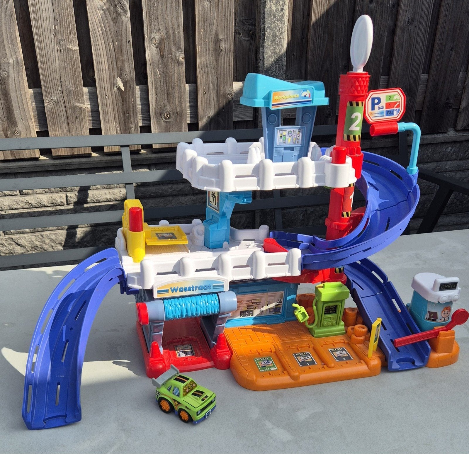 VTech Toet Toet Auto's Garage met Wasstraat, Ophalen, Gebruikt