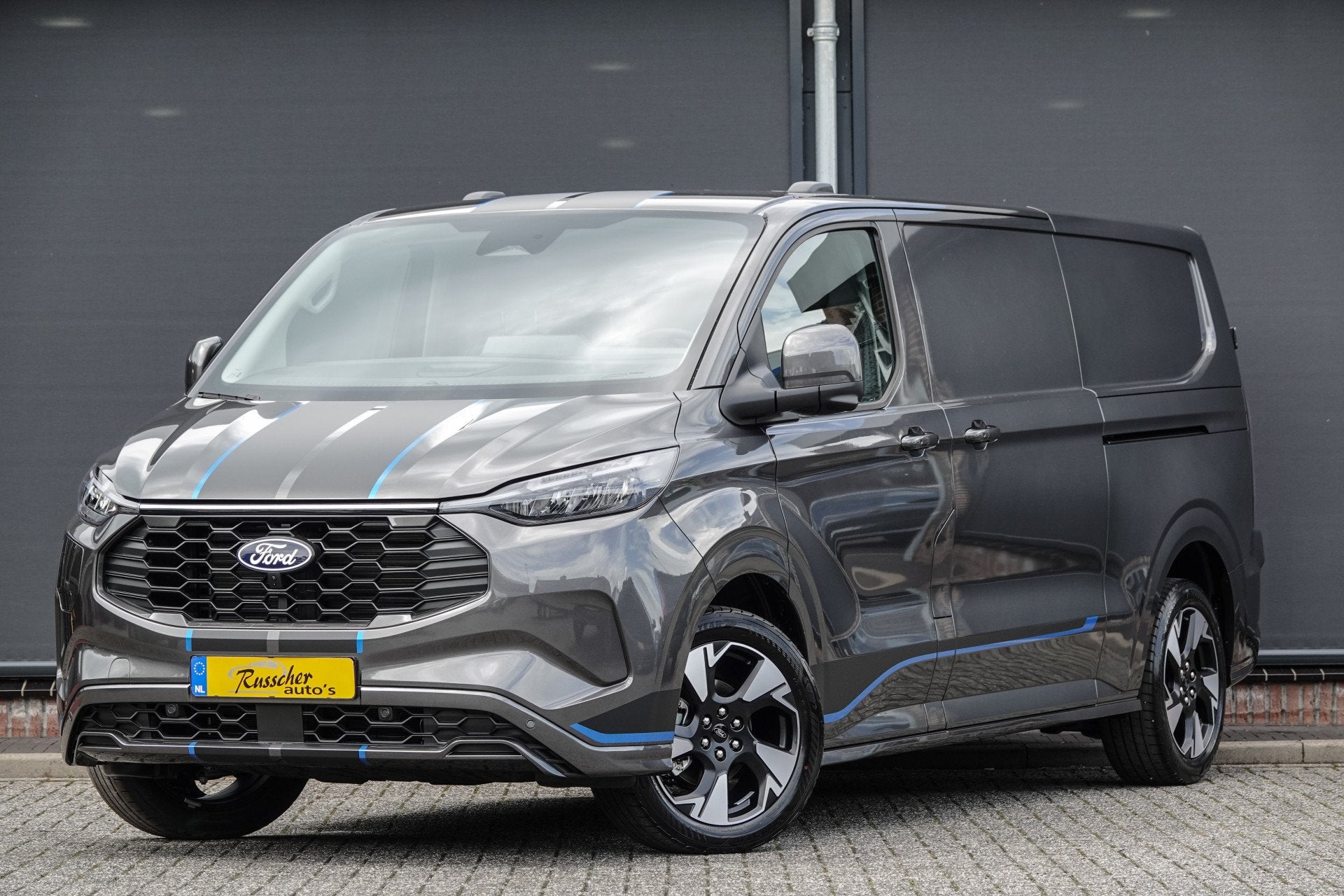 Ford Transit Custom L2H1 2.5 PHEV 233Pk | Sport | Plug In Hy, Auto's, Bestelauto's, Automatische klimaatregeling, 232 pk, Gebruikt