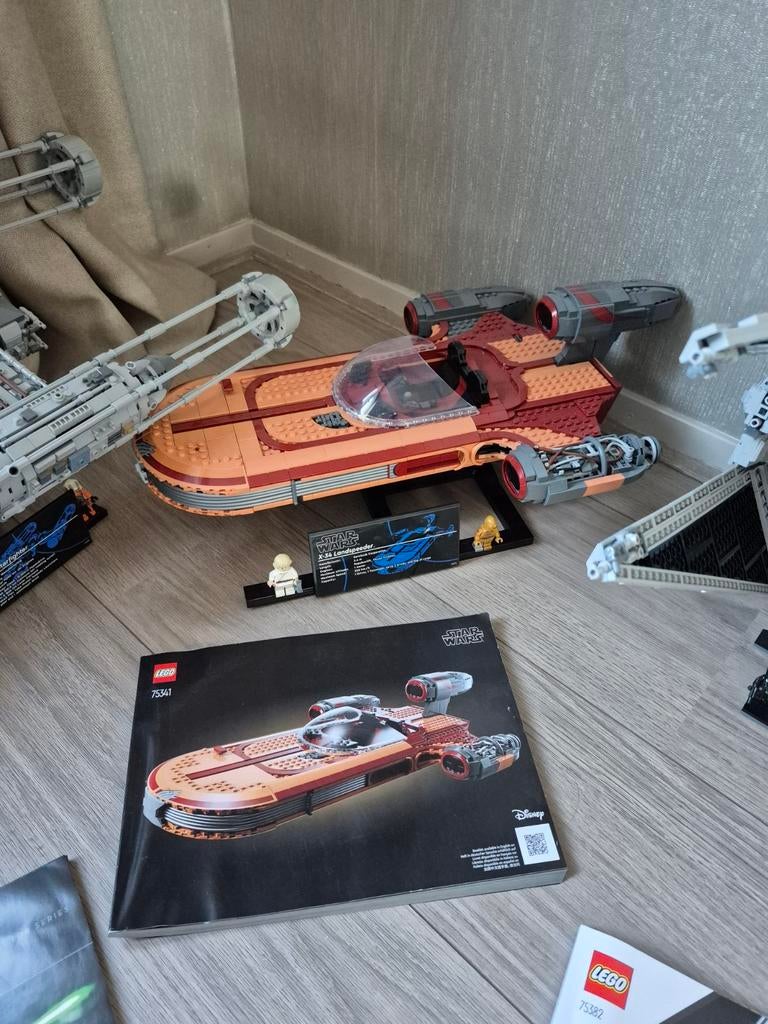 Lego UCS Luke's landspeeder 75341, Kinderen en Baby's, Speelgoed | Duplo en Lego, Ophalen of Verzenden, Zo goed als nieuw, Complete set