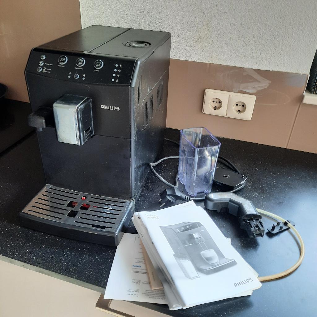 philips espresso bonenmachine, Witgoed en Apparatuur, Ophalen, Gebruikt, Espresso apparaat