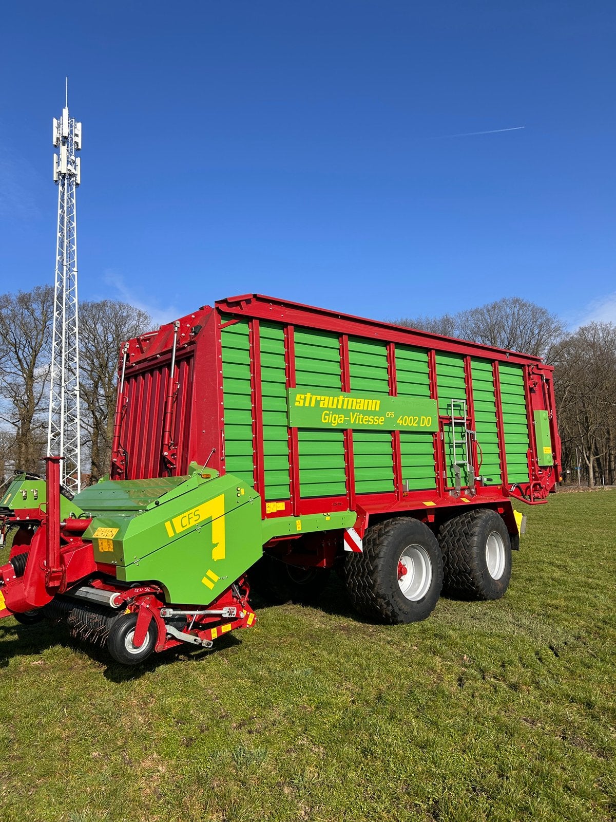 Strautmann cfs 4002 DO, Ophalen