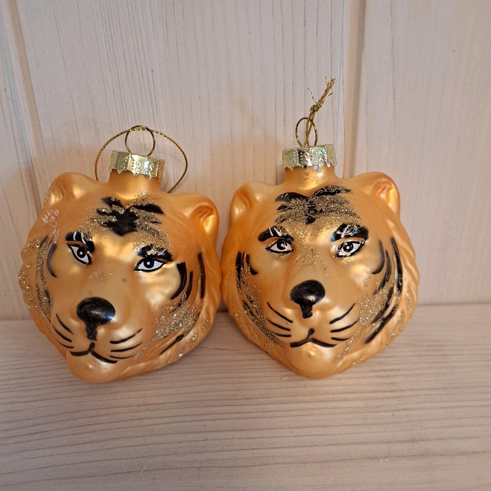 Tijger kerstballen, Diversen, Kerst, Ophalen of Verzenden