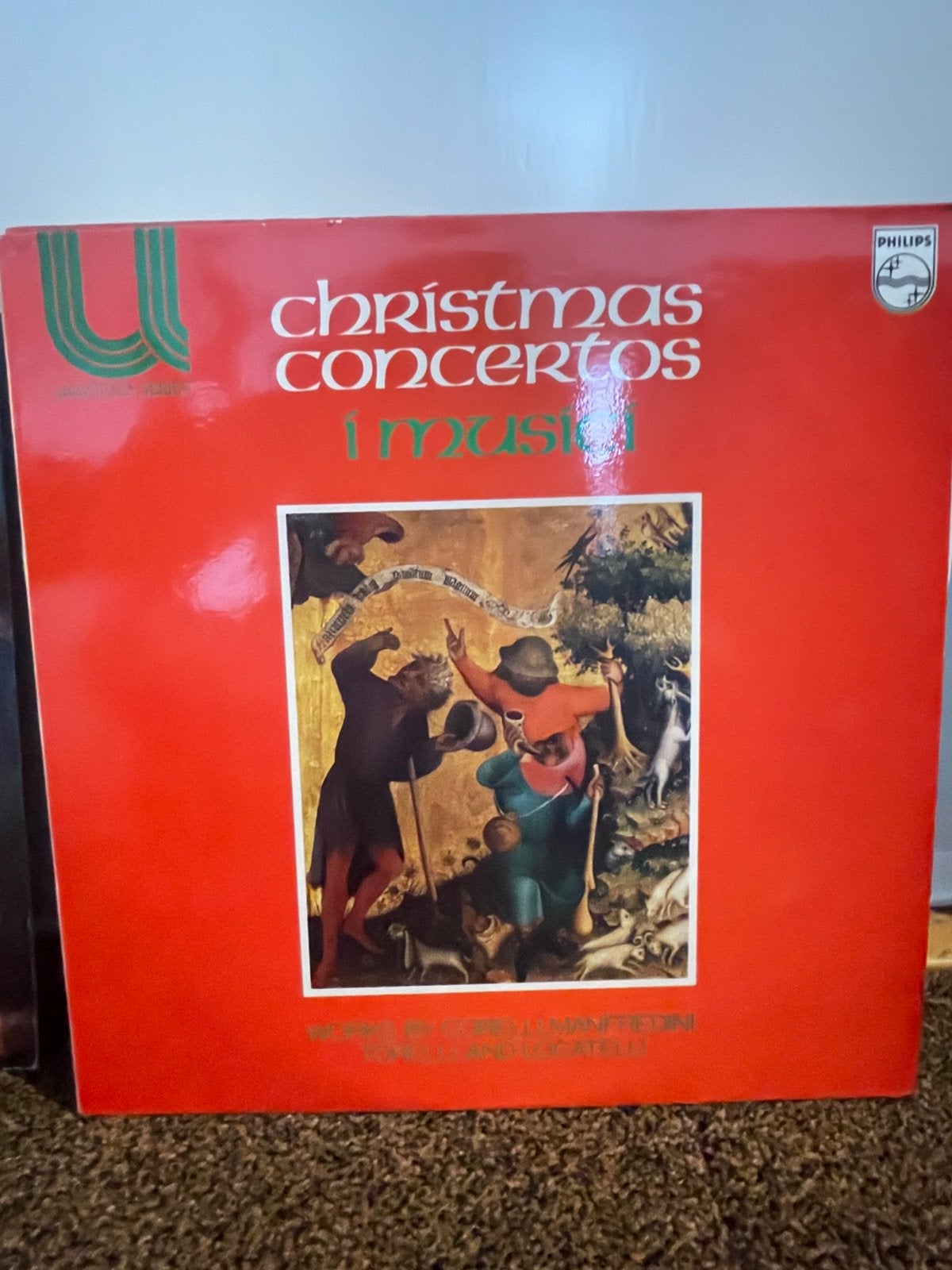 Christmas Concertos - Klassieke Kerstmuziek LP, LP, Gebruikt, Overige componisten, Ophalen of Verzenden