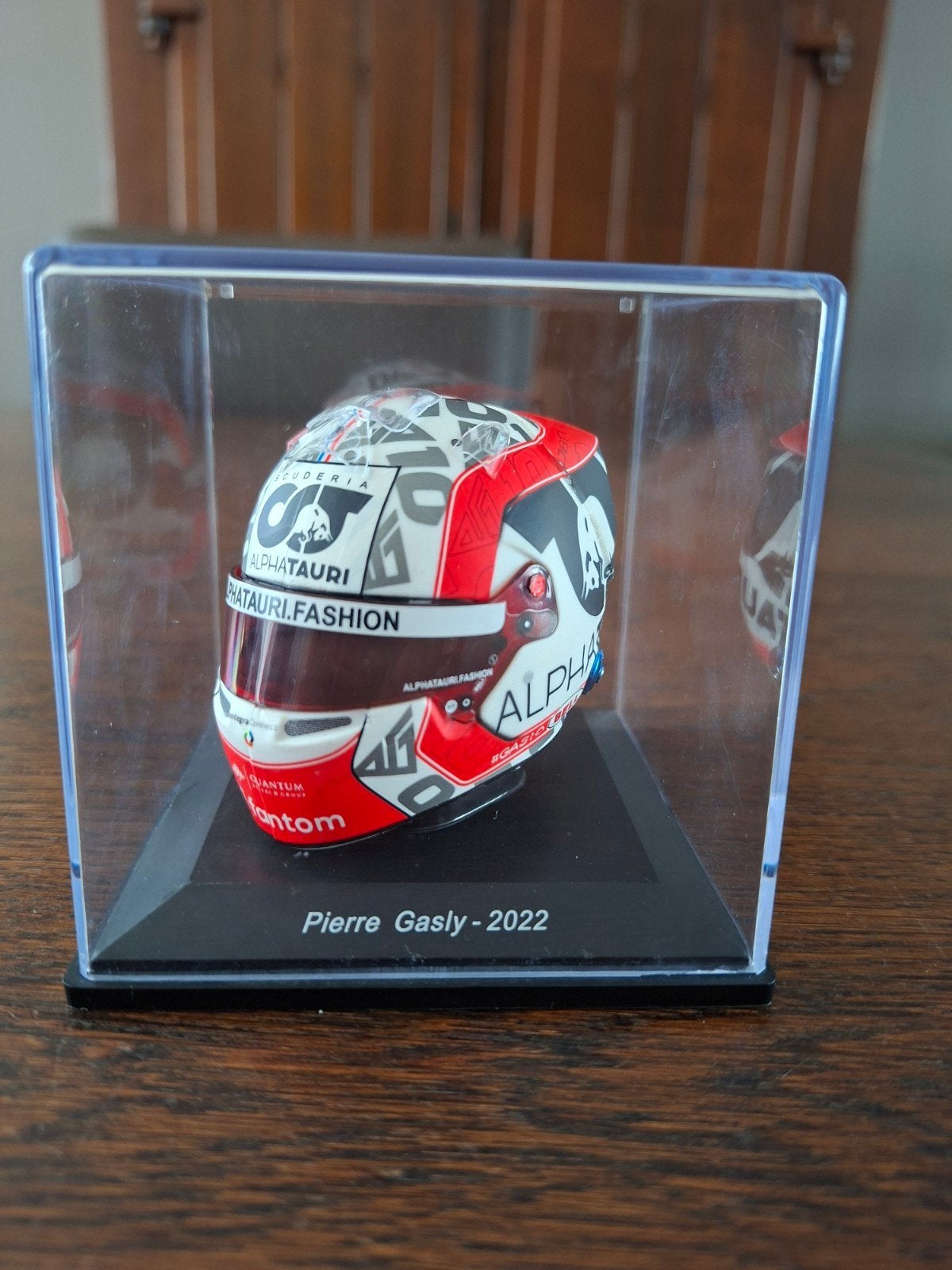 Miniatuur helm Pierre Gasly 2022 - AlphaTauri F1, Ophalen, Nieuw