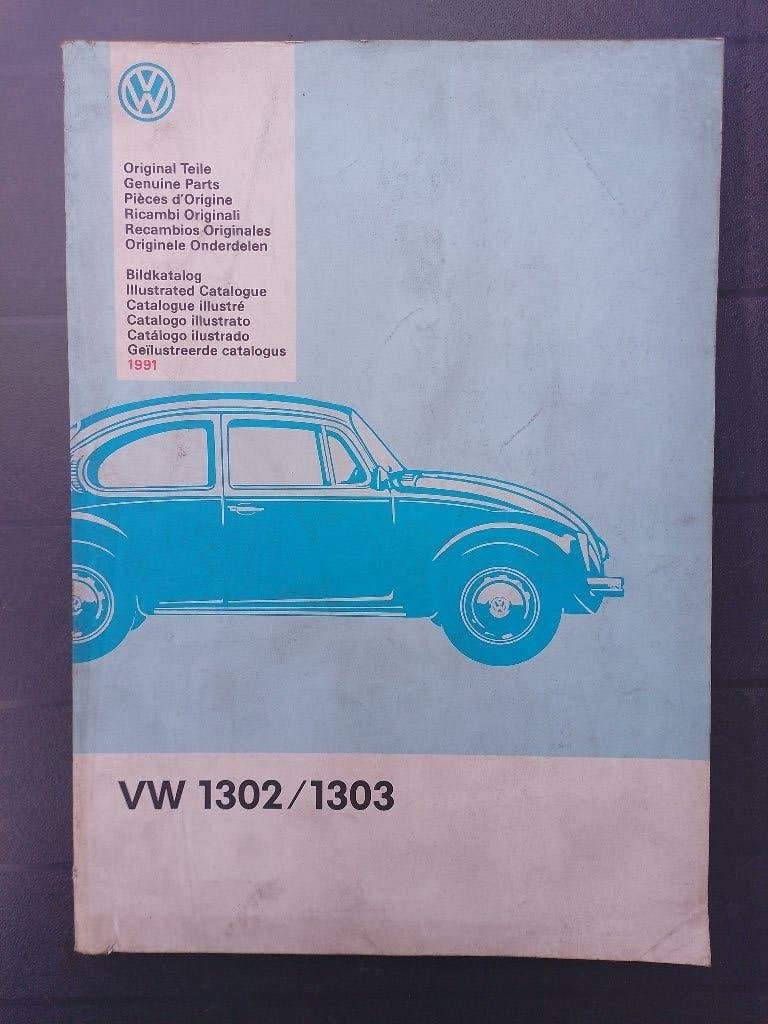 Vw Kever + Cabrio 1302 / 1303  dealer Onderdelen catalogus, Ophalen of Verzenden, Gelezen, Overige onderwerpen